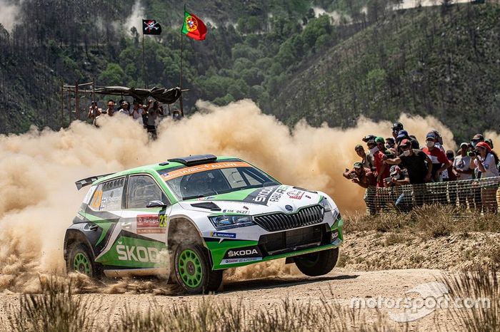Kalle Rovanperä, Jonne Halttunen, koda Motorsport koda Fabia R5