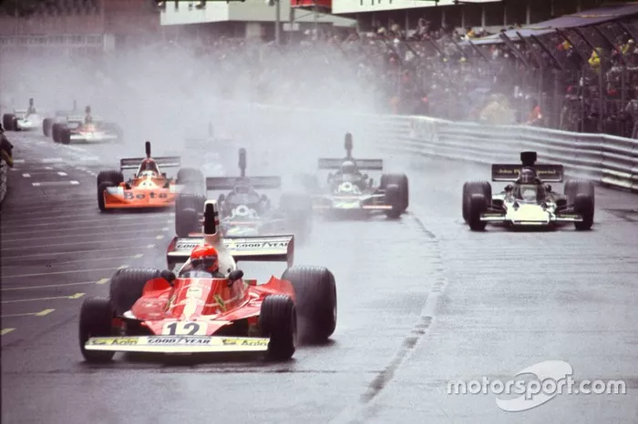 Niki Lauda, Ferrari 312T, líder al inicio