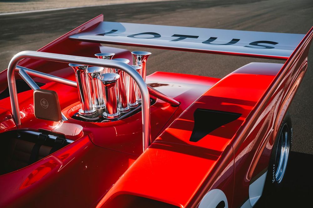 Lotus paid a lot of attention to the small details in finally bringing Ferris's drawings to life