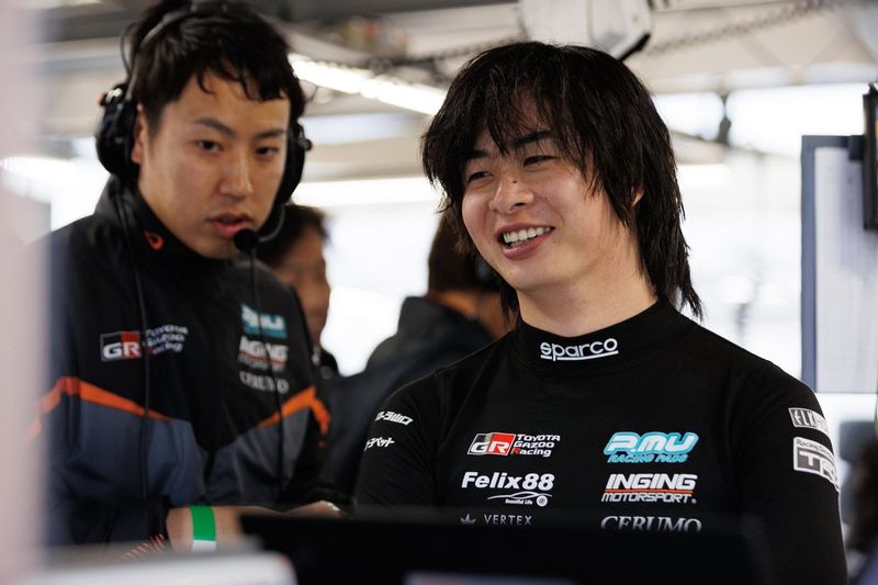 スパーク TGM Grand Prix SF23 大湯都史樹 直筆サイン入り。 大湯都史樹、ようやく今季初表彰台に辿り着く「今はめちゃくちゃ