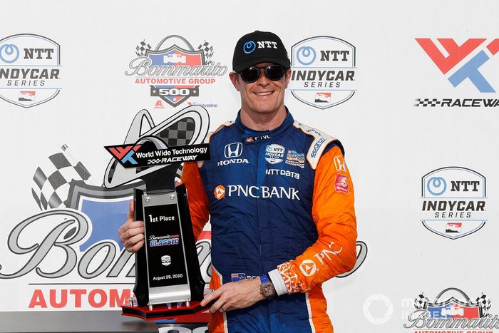 Ganador carrera 1: Scott Dixon, Chip Ganassi Racing Honda