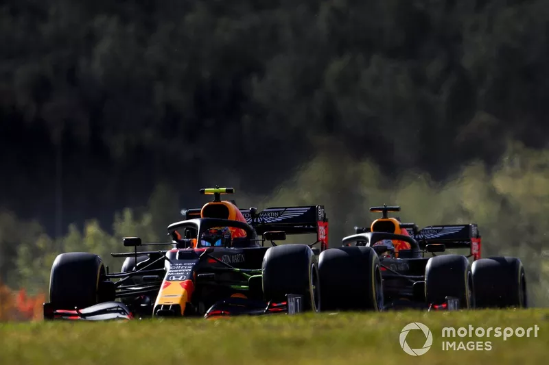 Alex Albon, Red Bull Racing RB16, Max Verstappen, Red Bull Racing RB16