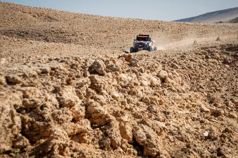 #301 Red Bull Off-Road Team USA: Cristina Gutierrez, Francois Cazalet