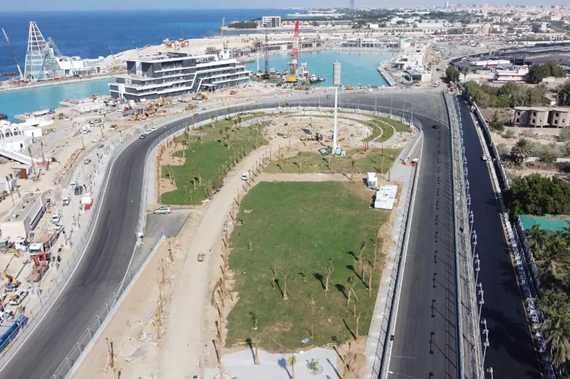 Jeddah Street Circuit overview  