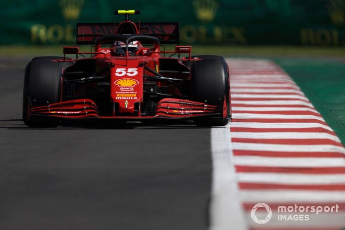 Carlos Sainz Jr., Ferrari SF21