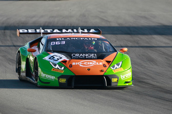 #63 GRT Grasser Racing Team Lamborghini Huracan GT3: Mirko Bortolotti, Christian Engelhart, Andrea Caldarelli