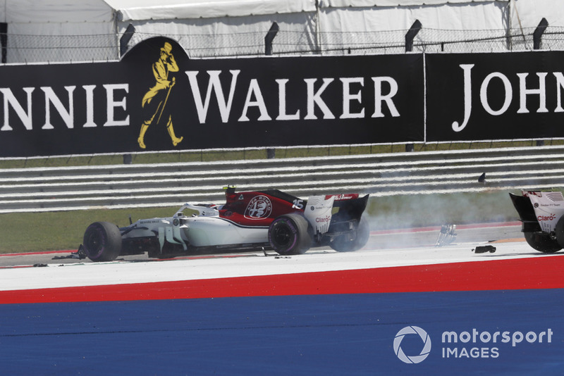 Abandon : Charles Leclerc (Alfa Romeo Sauber)