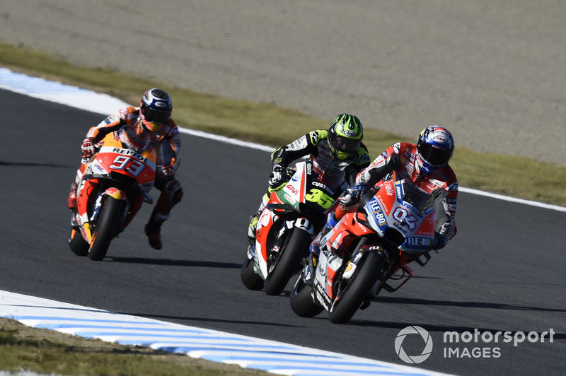 Марк Маркес, Repsol Honda Team, , Кел Кратчлоу, Team LCR Honda, Андреа Довіціозо, Ducati Team