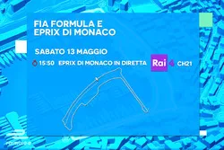 ePrix di Monaco, la locandina RAI
