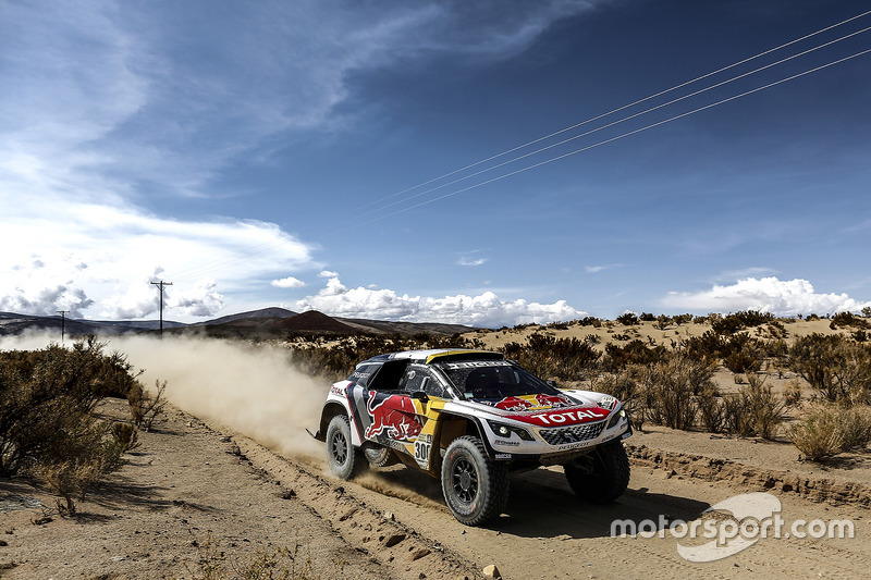 #300 Peugeot Sport, Peugeot 3008 DKR: Stéphane Peterhansel, Jean-Paul Cottret