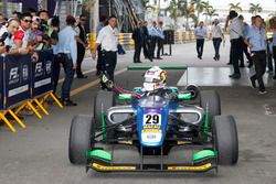 Race winner António Felix da Costa, Carlin Dallara Volkswagen