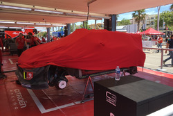 La voiture de Kris Meeke, Paul Nagle, Citroën C3 WRC, Citroën World Rally Team, après leur accident