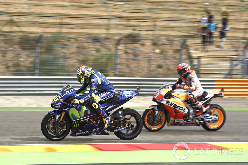 Valentino Rossi, Yamaha Factory Racing, Marc Márquez, Repsol Honda Team