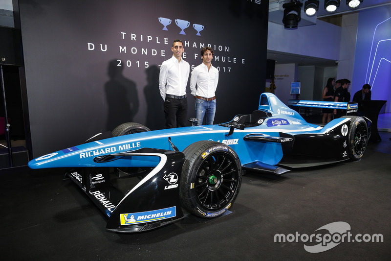 Sebastien Buemi and Nicolas Prost, Renault eDAMS