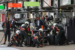 Pietro Fittipaldi, Lotus, pit action