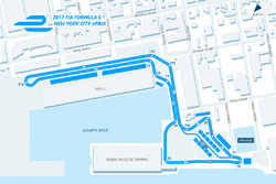 Streckenlayout, New York ePrix