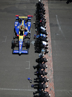 Pemenang lomba Alexander Rossi, Herta - Andretti Autosport Honda