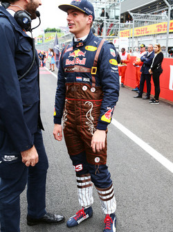 Max Verstappen, Red Bull Racing in griglia