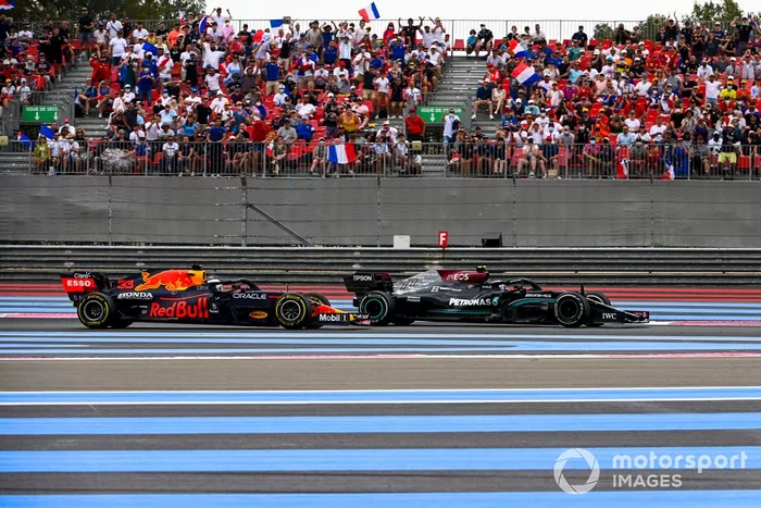 Valtteri Bottas, Mercedes W12, Max Verstappen, Red Bull Racing RB16B 