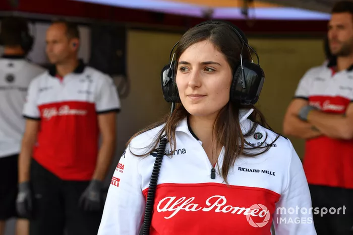 Tatiana Calderon, Sauber testrijder