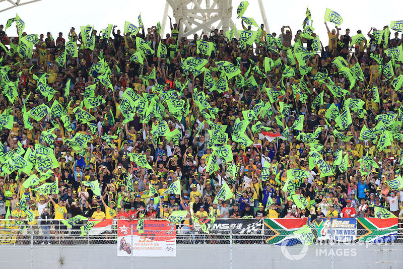 Fans of Valentino Rossi, Yamaha Factory Racing