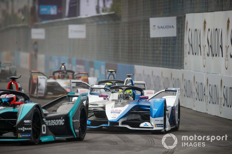 Mitch Evans, Panasonic Jaguar Racing, Jaguar I-Type 3 Alexander Sims, BMW I Andretti Motorsports, BMW iFE.18