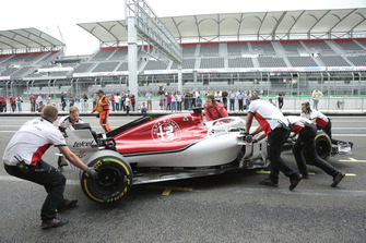 Tatiana Calderon, Sauber C37 testcoureur