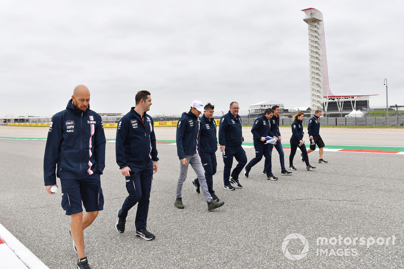 Ознакомление с трассой: Эстебан Окон, Racing Point Force India F1