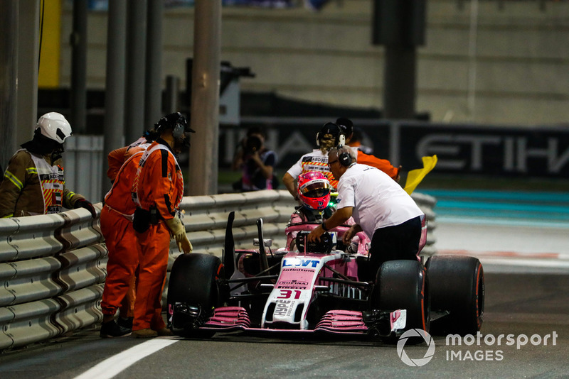 Маршали, Естебан Окон, Racing Point Force India VJM11