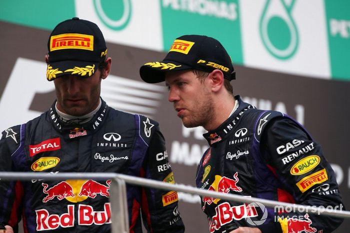 Sebastian Vettel, Red Bull Racing y Mark Webber, Red Bull Racing