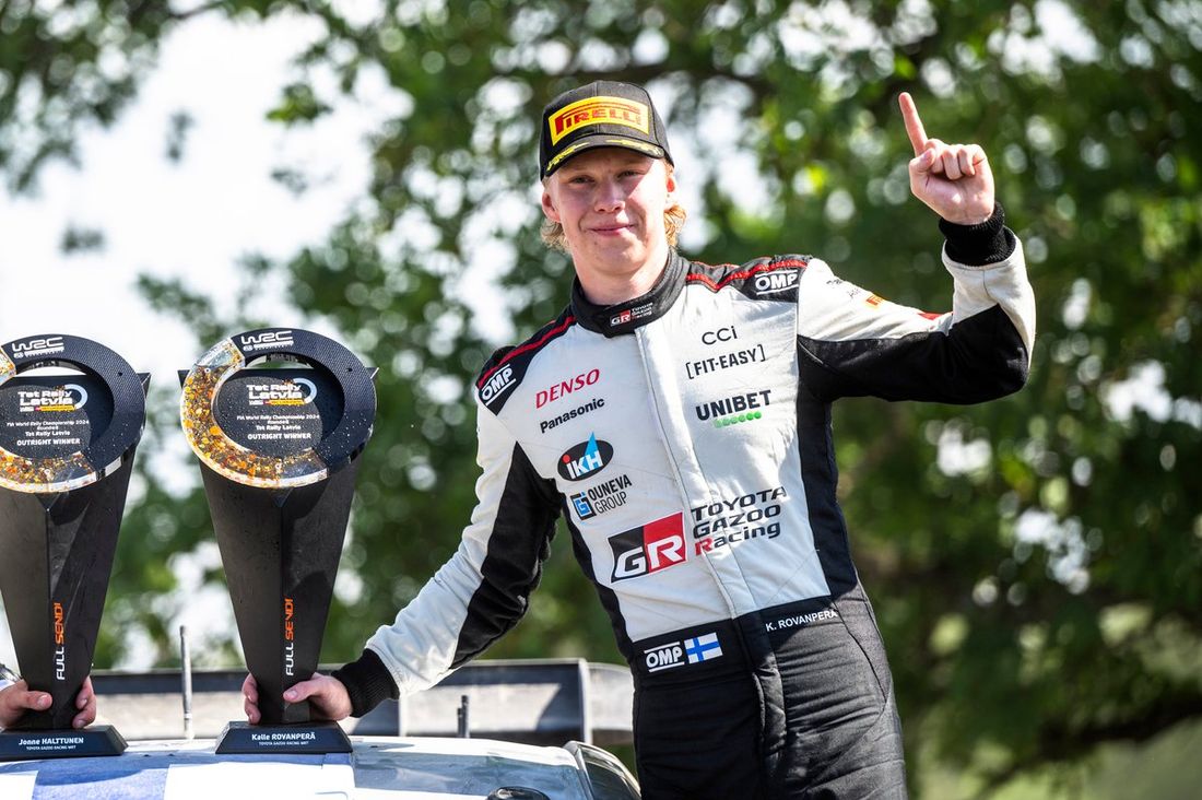 Ganador Kalle Rovanperä, Toyota Gazoo Racing WRT