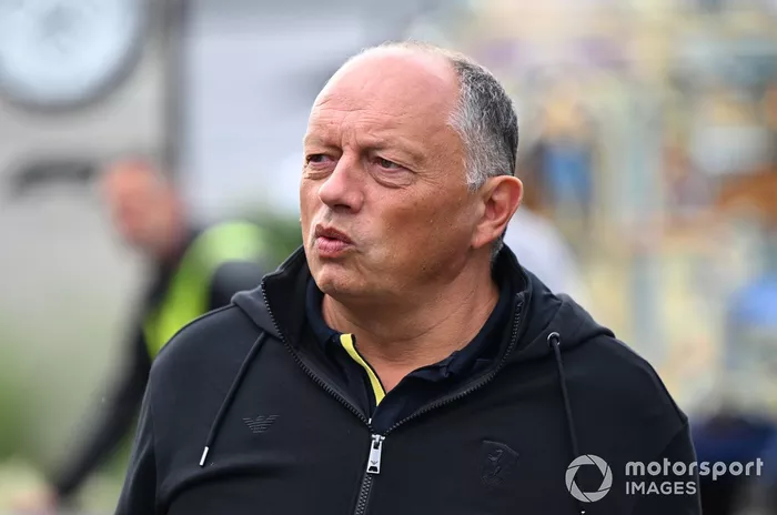 Frederic Vasseur, directeur de l'équipe et directeur général de la Scuderia Ferrari