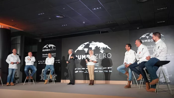 Presentación del equipo RumboZero Mercedes-Benz, Dakar Classic 2022