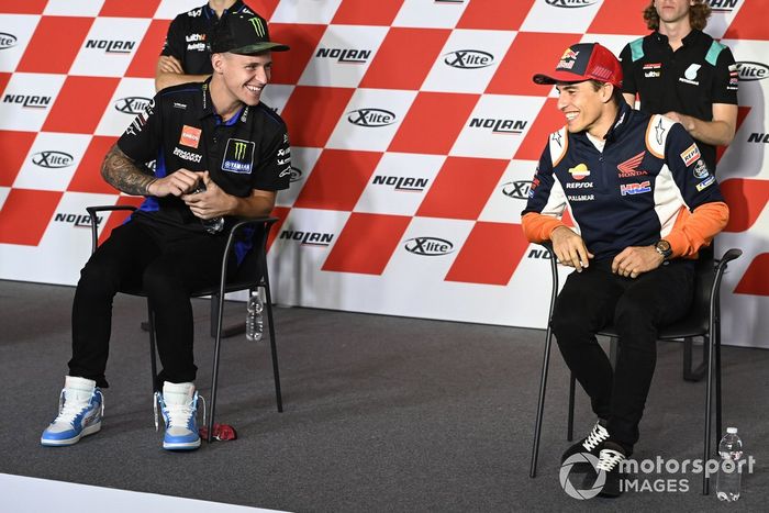 Fabio Quartararo, Yamaha Factory Racing, Marc Márquez, Repsol Honda Team