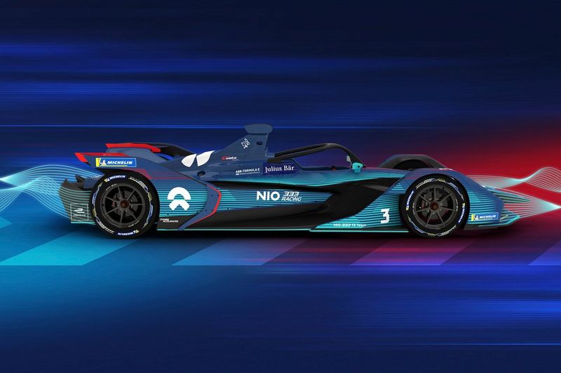 2021-2022 NIO 333 Formula E car