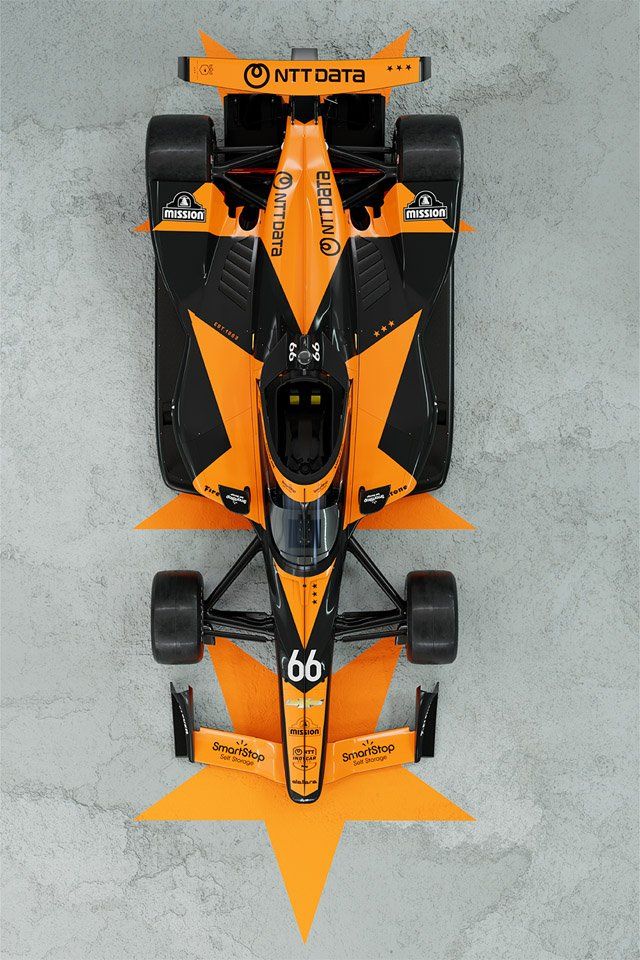 Decoración de Arrow McLaren SP para Indy 500 Tony Kanaan
