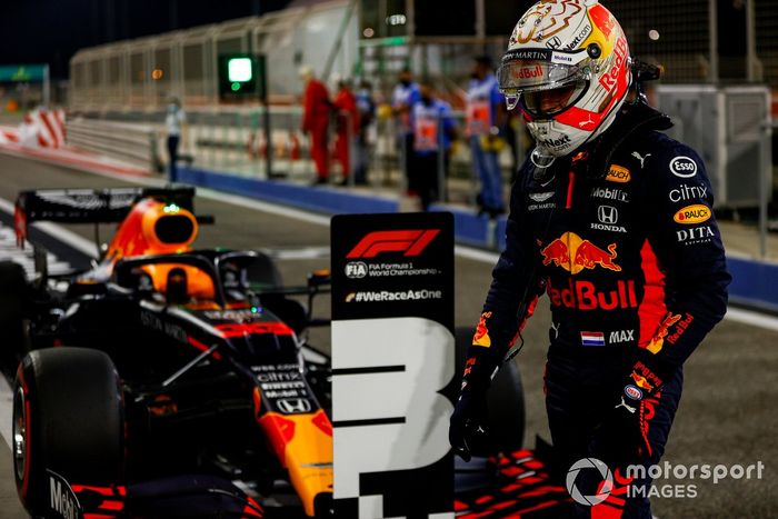 Tercer puesto Max Verstappen, Red Bull Racing