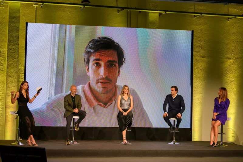 Carlos Sainz, en la presentación de DAZN F1 2021