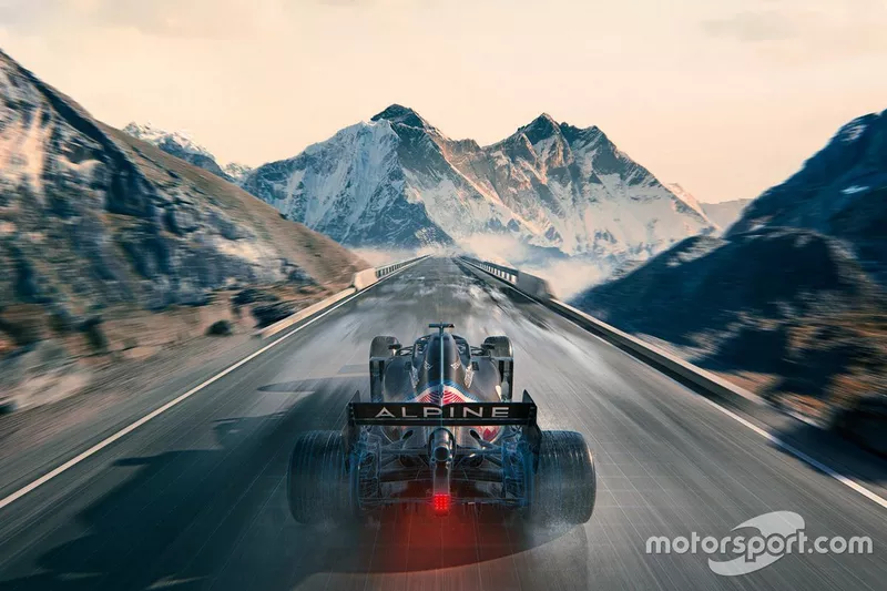 Alpine livery