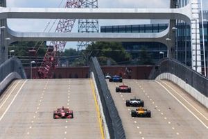 #55: Benjamin Pedersen, A.J. Foyt Enterprises Chevrolet, #6: Felix Rosenqvist, Arrow McLaren Chevrolet