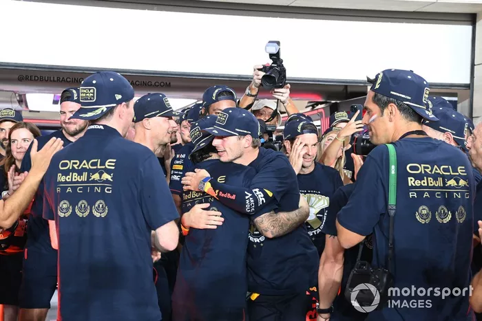 Les festivités du troisième titre mondial de Max Verstappen