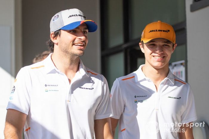 Carlos Sainz Jr., McLaren, Lando Norris, McLaren