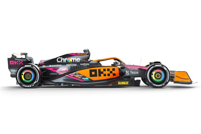 Decoración Especial McLaren MCL36 para Singapur