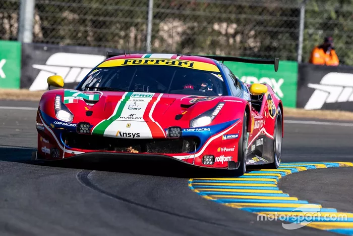 #71 AF Corse - Ferrari 488 GTE EVO: Davide Rigon, Sam Bird, Miguel Molina