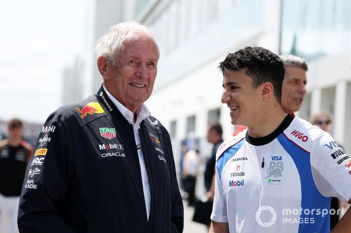 Isack Hadjar, Racing Bulls, Helmut Marko, Red Bull Racing