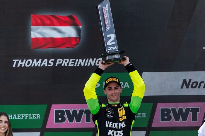 Podium:second place, Thomas Preining, Manthey EMA 