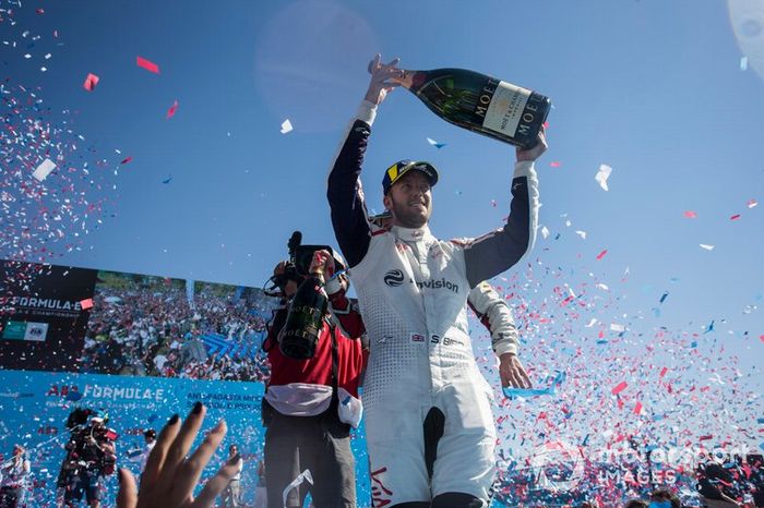 Ganador, Sam Bird, Envision Virgin Racing celebra