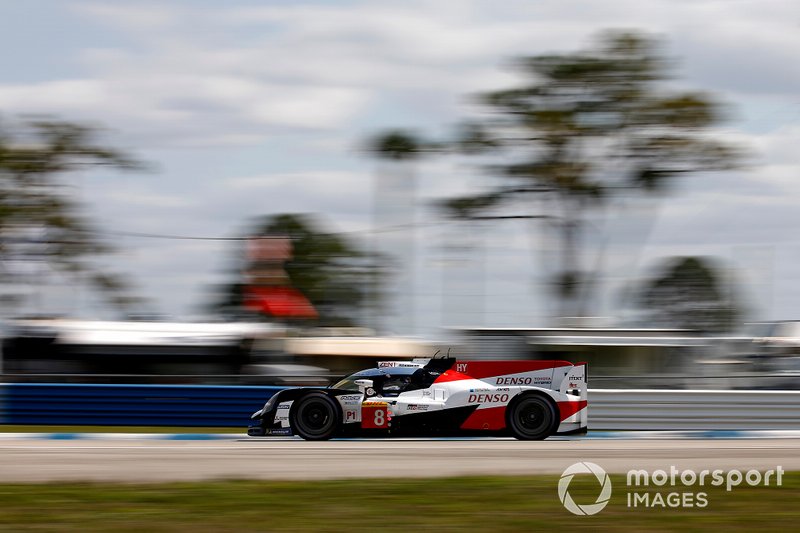 #8 Toyota Gazoo Racing Toyota TS050: Sébastien Buemi, Kazuki Nakajima, Fernando Alonso