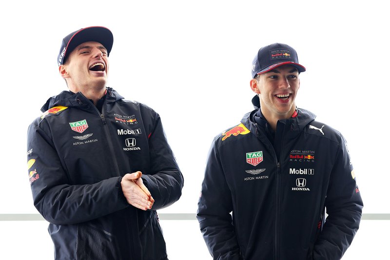 Max Verstappen, Red Bull Racing, Pierre Gasly, Red Bull Racing