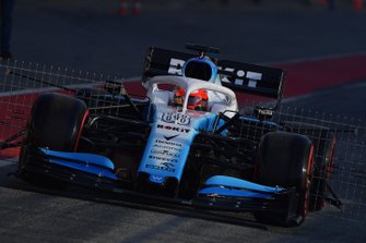 Robert Kubica, Williams FW42 avec des capteurs aérodynamiques